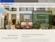 Tablet Screenshot of englewoodsenior.com